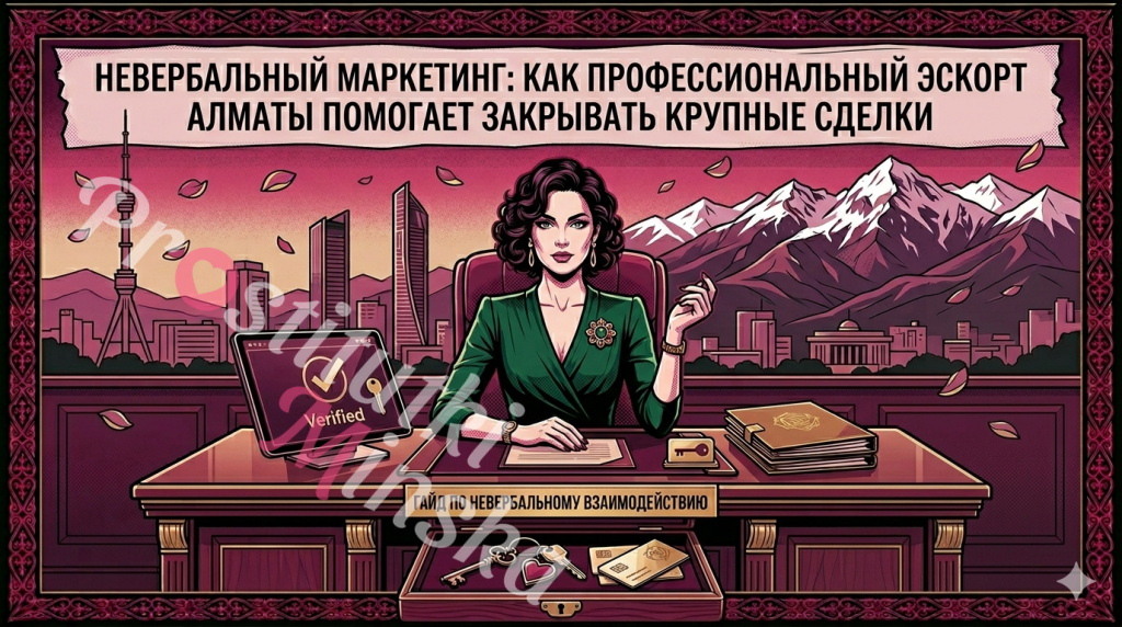 Невербальный маркетинг: как профессиональный эскорт Алматы помогает закрывать крупные сделки