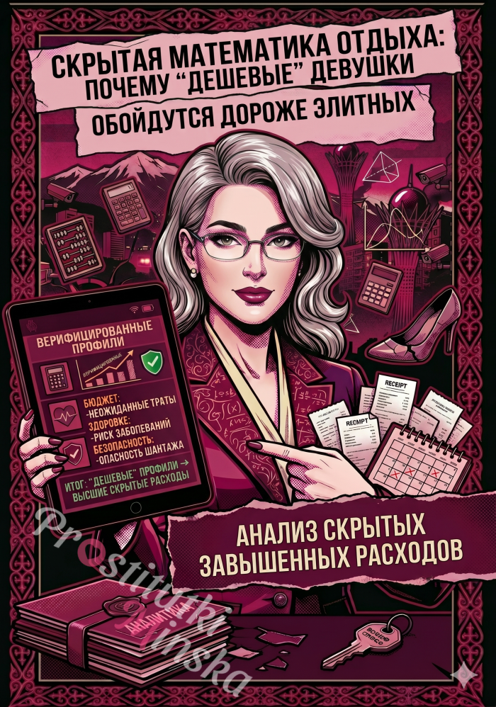 Скрытая математика отдыха: почему дешевые проститутки Алматы обходятся дороже элитных моделей